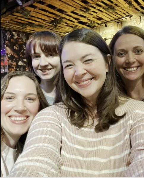 Ashley w friends selfie